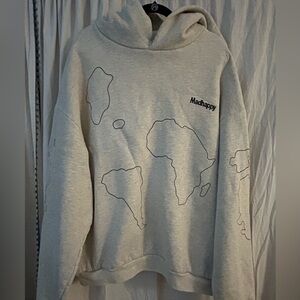 Madhappy LIMITED BHM SIDE POCKET HOODIE - ATHLETIC HEATHER XL